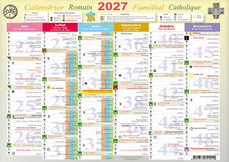  Petit Calendrier 2027