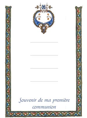  Souvenir de ma première communion