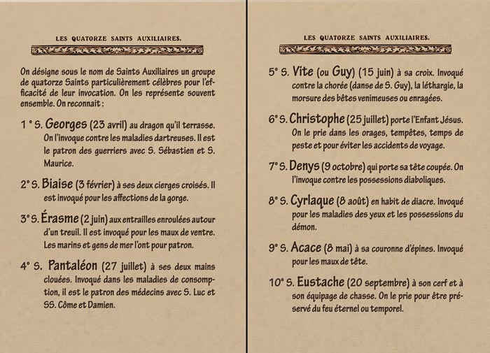  Saints Auxiliaires