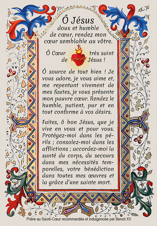 Image souple Sacré-Coeur